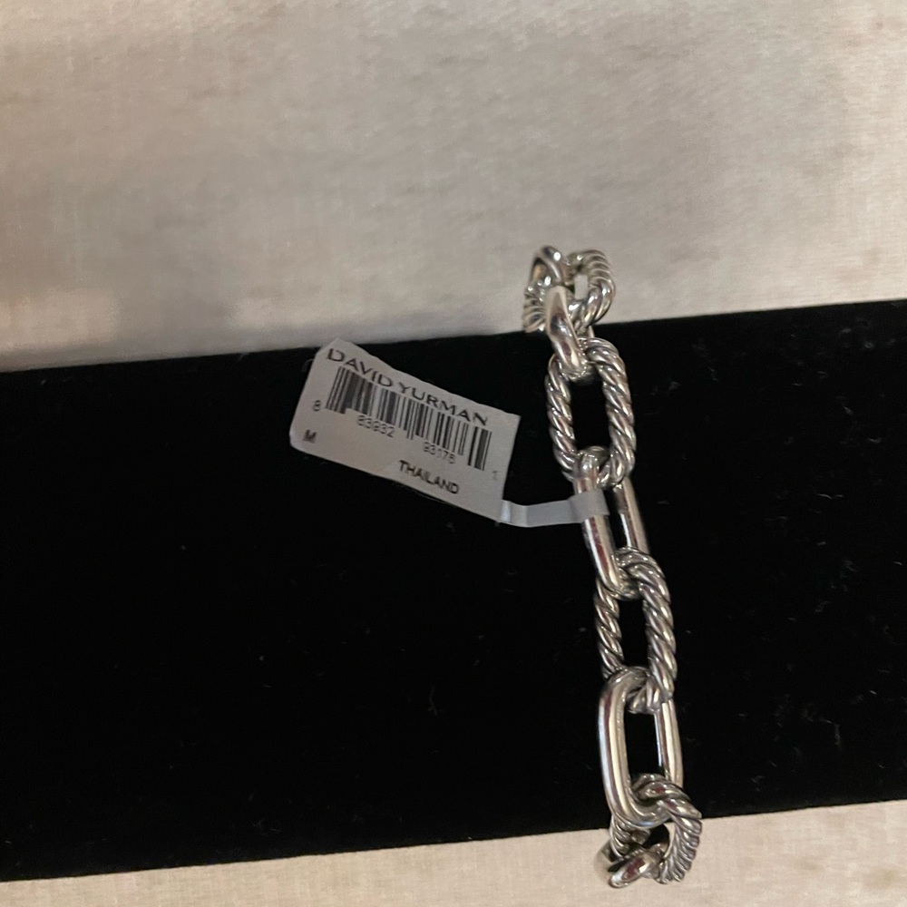 David Yurman Silver Chain Link Bracelet - Picture 3 of 6